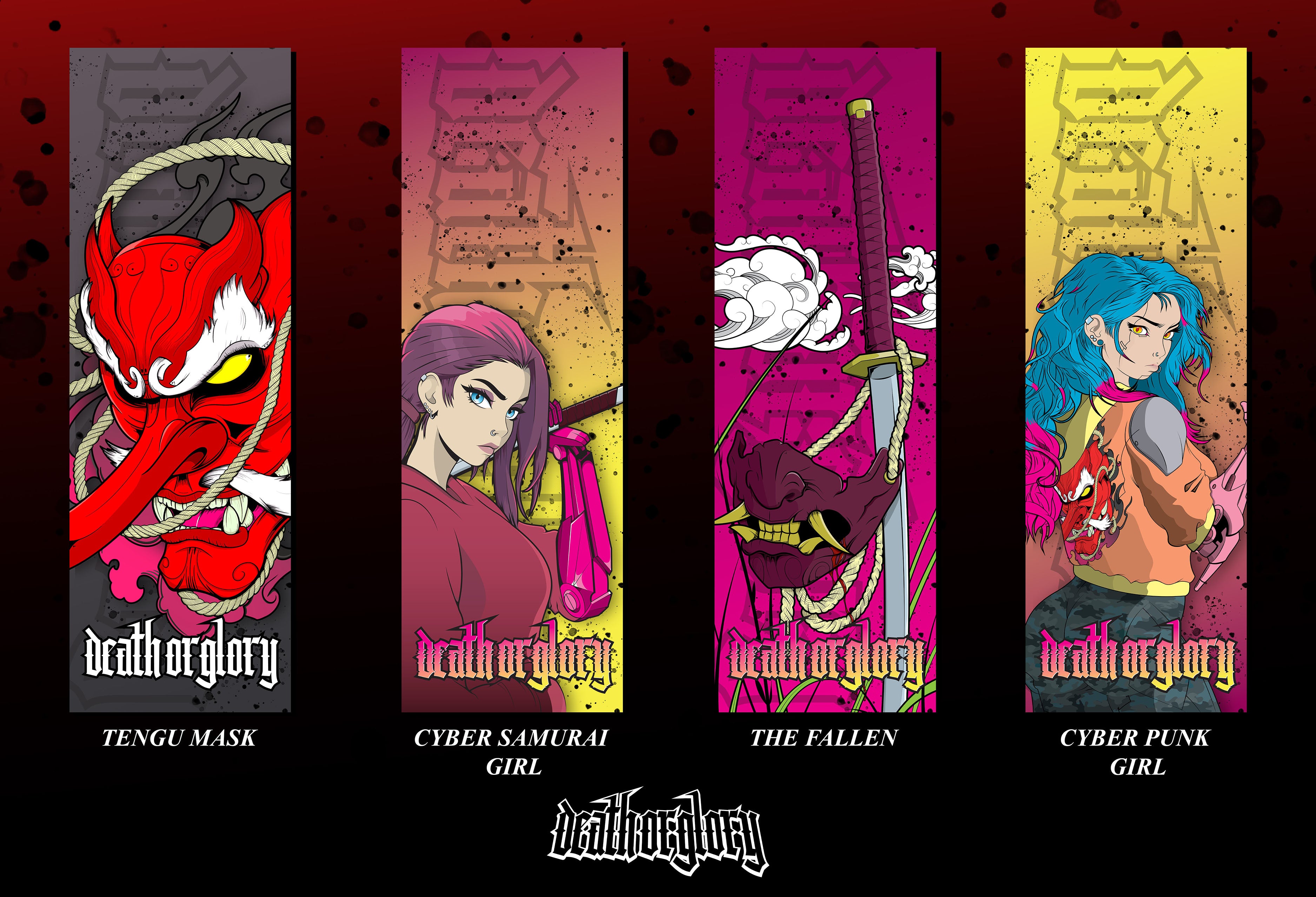 Death or Glory - Nobori Flags