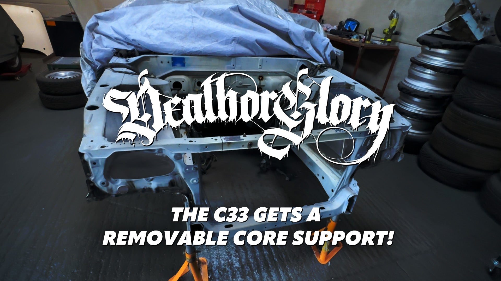 Vlog: My C33 Laurel gets a removable core support