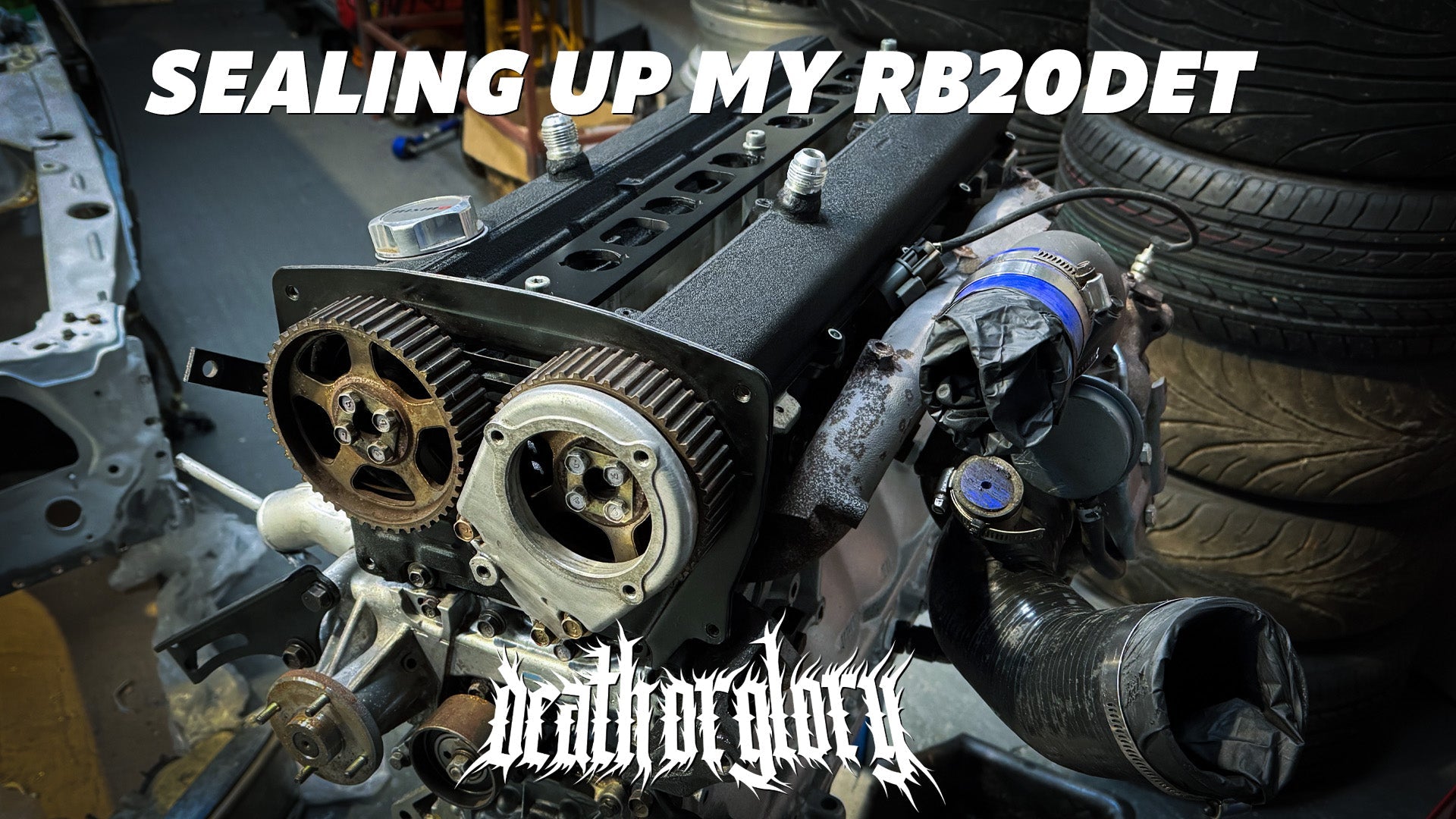 Vlog: Sealing up my RB20DET engine