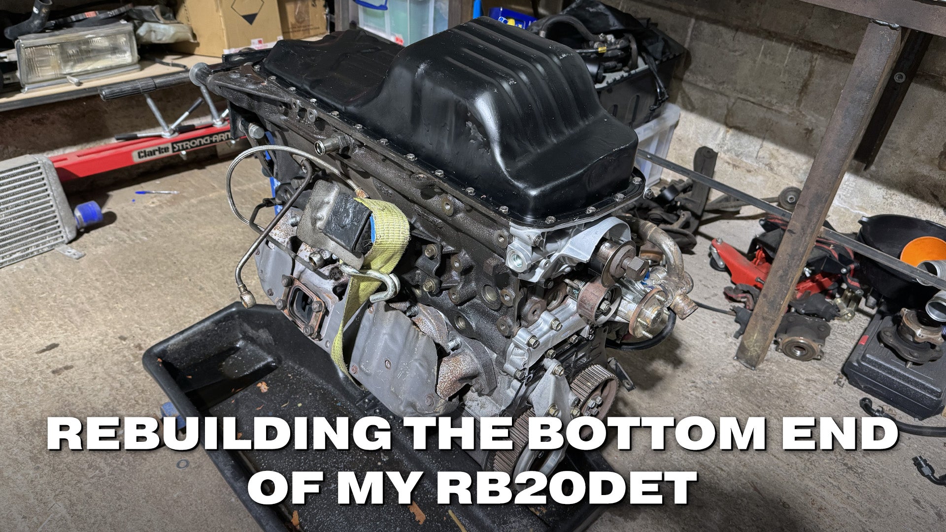 VLOG: Rebuilding the bottom end of my RB20DET