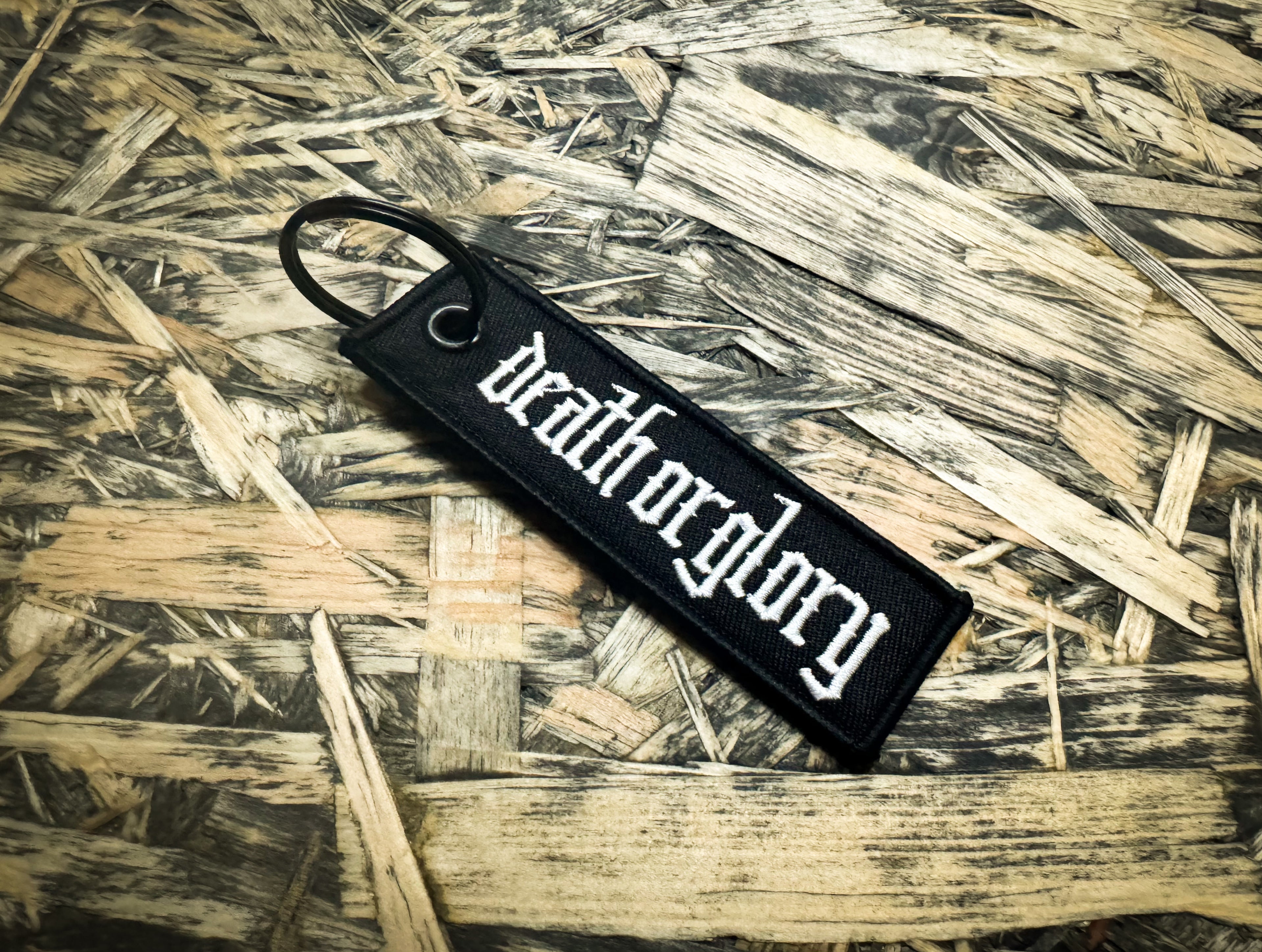 Death or Glory logo jet tag