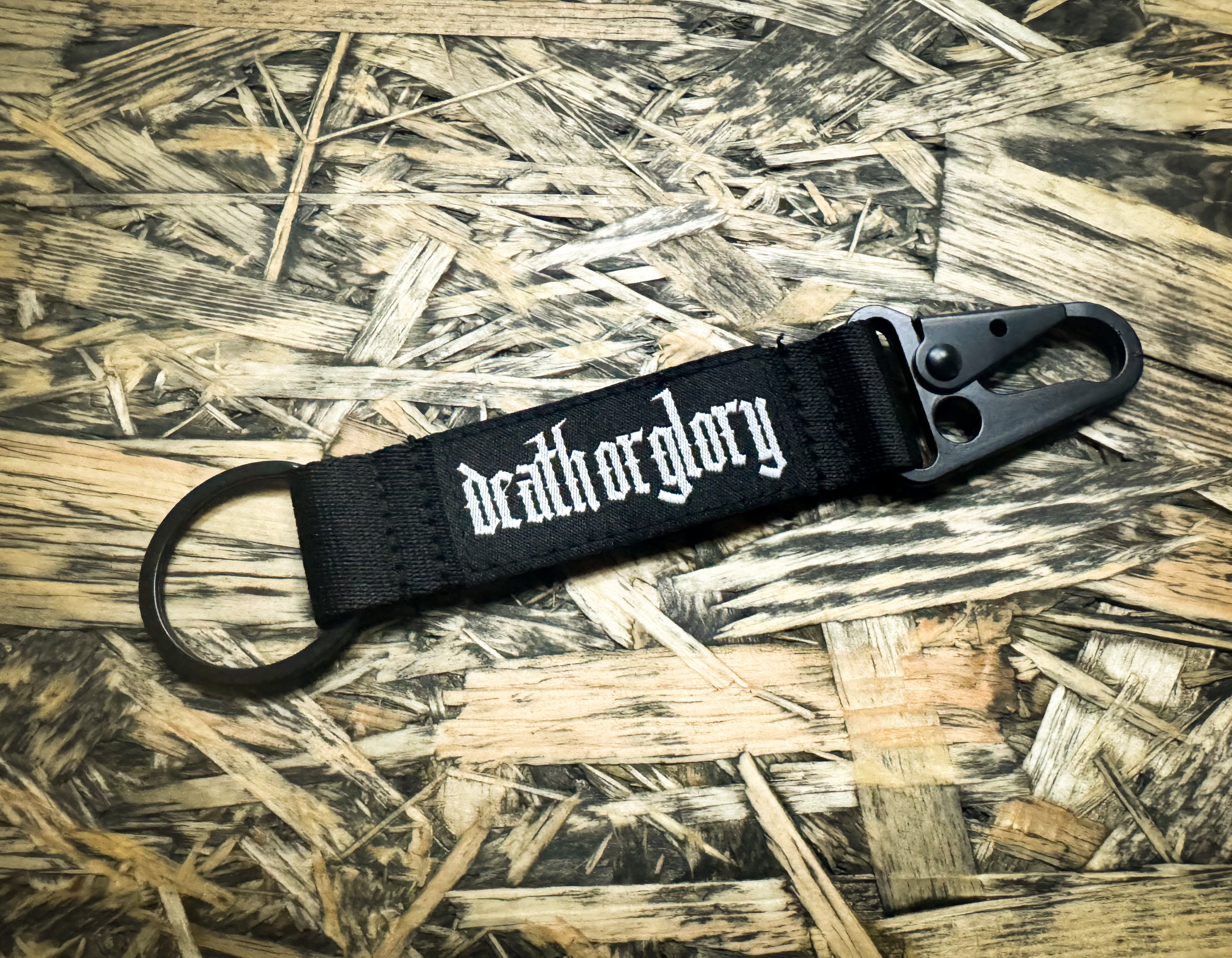 Death or Glory Logo tactical key tag
