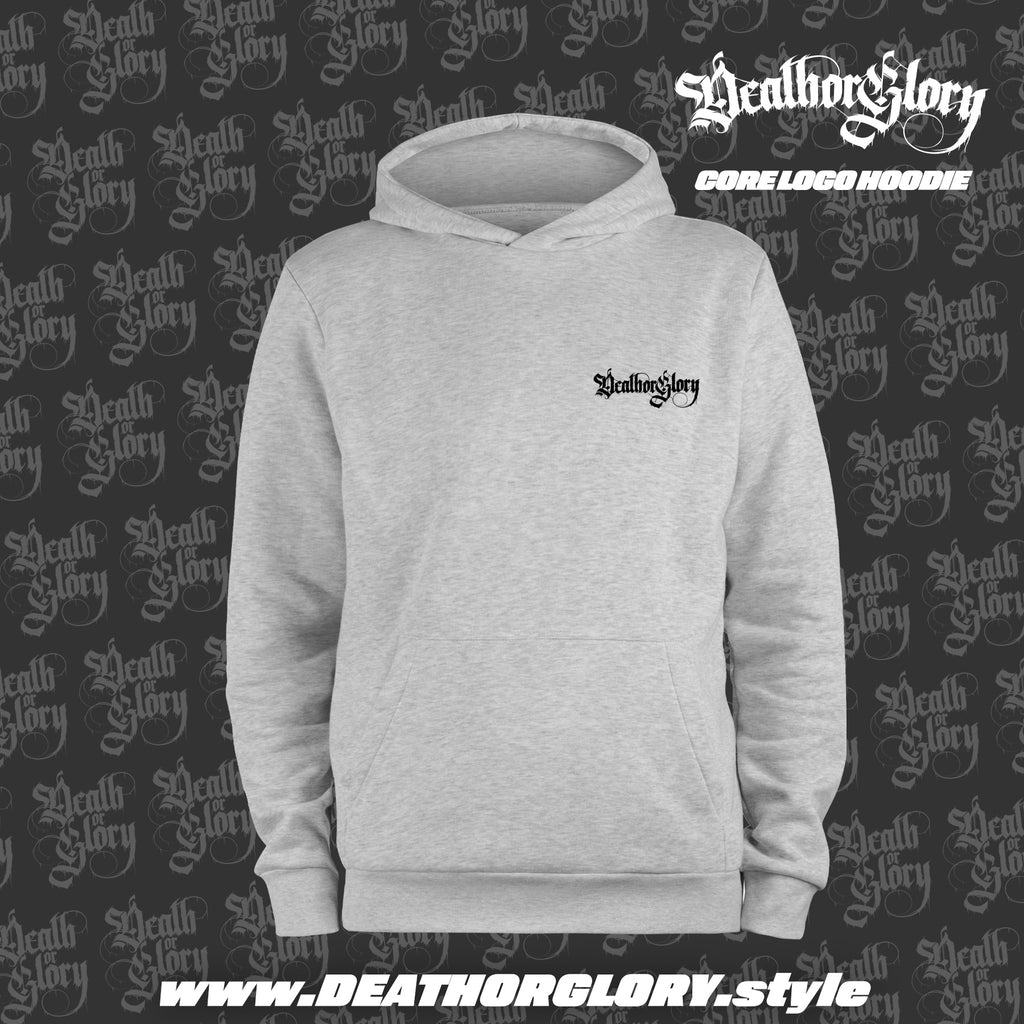 Death or Glory - Core logo hoodie (left chest)