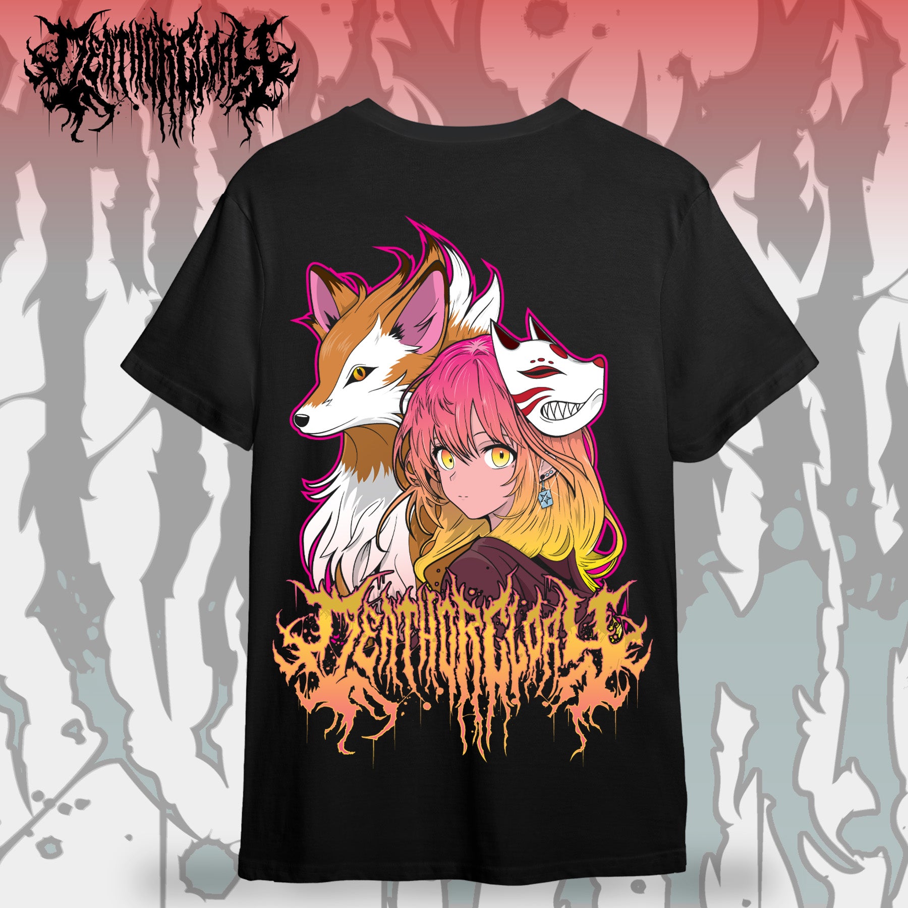 Death or Glory - Kitsune t-shirt (Death Style)