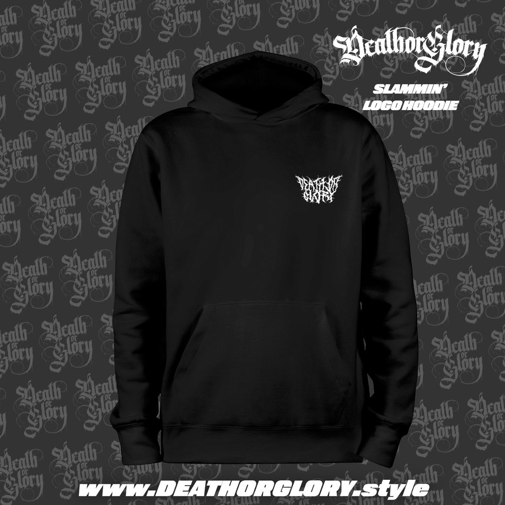 Death or Glory - Slammin' logo hoodie (left chest)