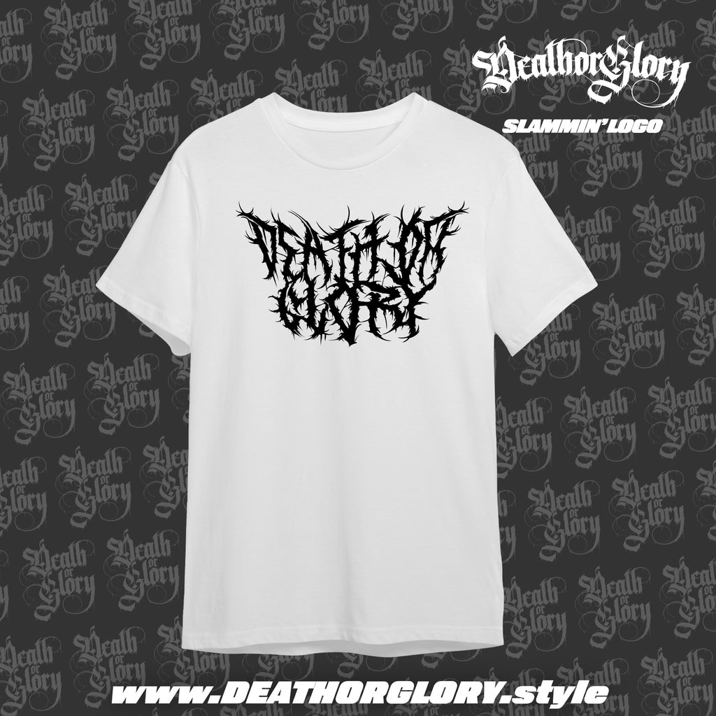 Death or Glory Slammin' logo tee (full chest)