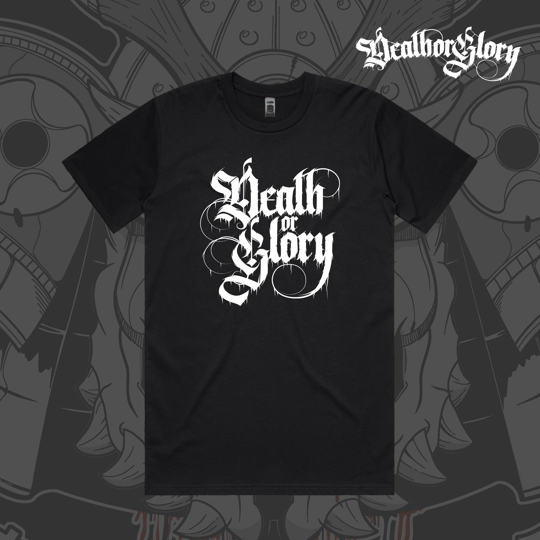 Death or Glory "Core" logo tee - full chest print