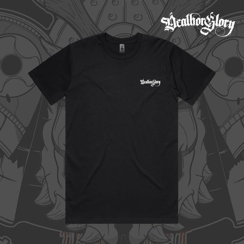 Death or Glory "Core" logo tee - left chest print