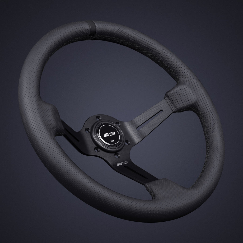 Perforated Leather Race Wheel (75mm dish)