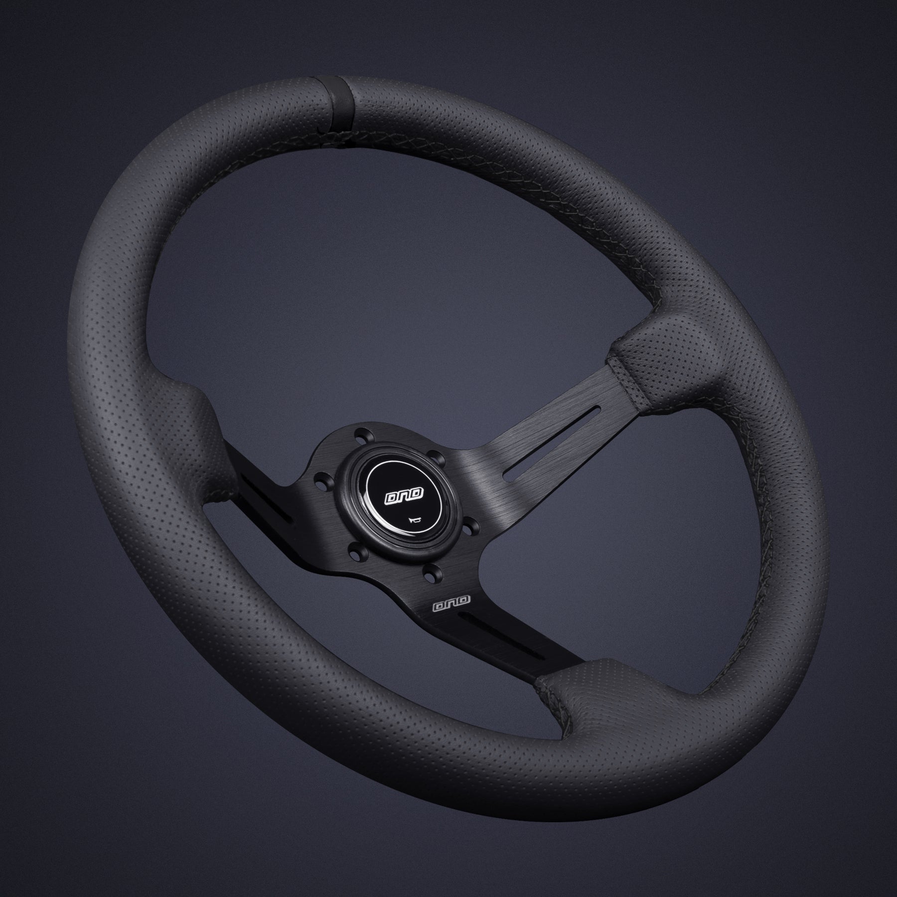 Perforated Leather Race Wheel (75mm dish)