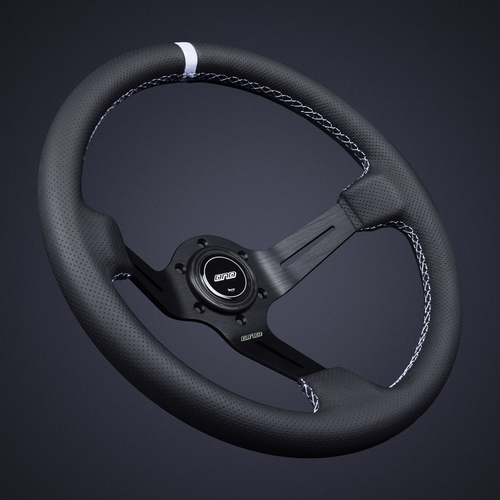 Perforated Leather Race Wheel (75mm dish)