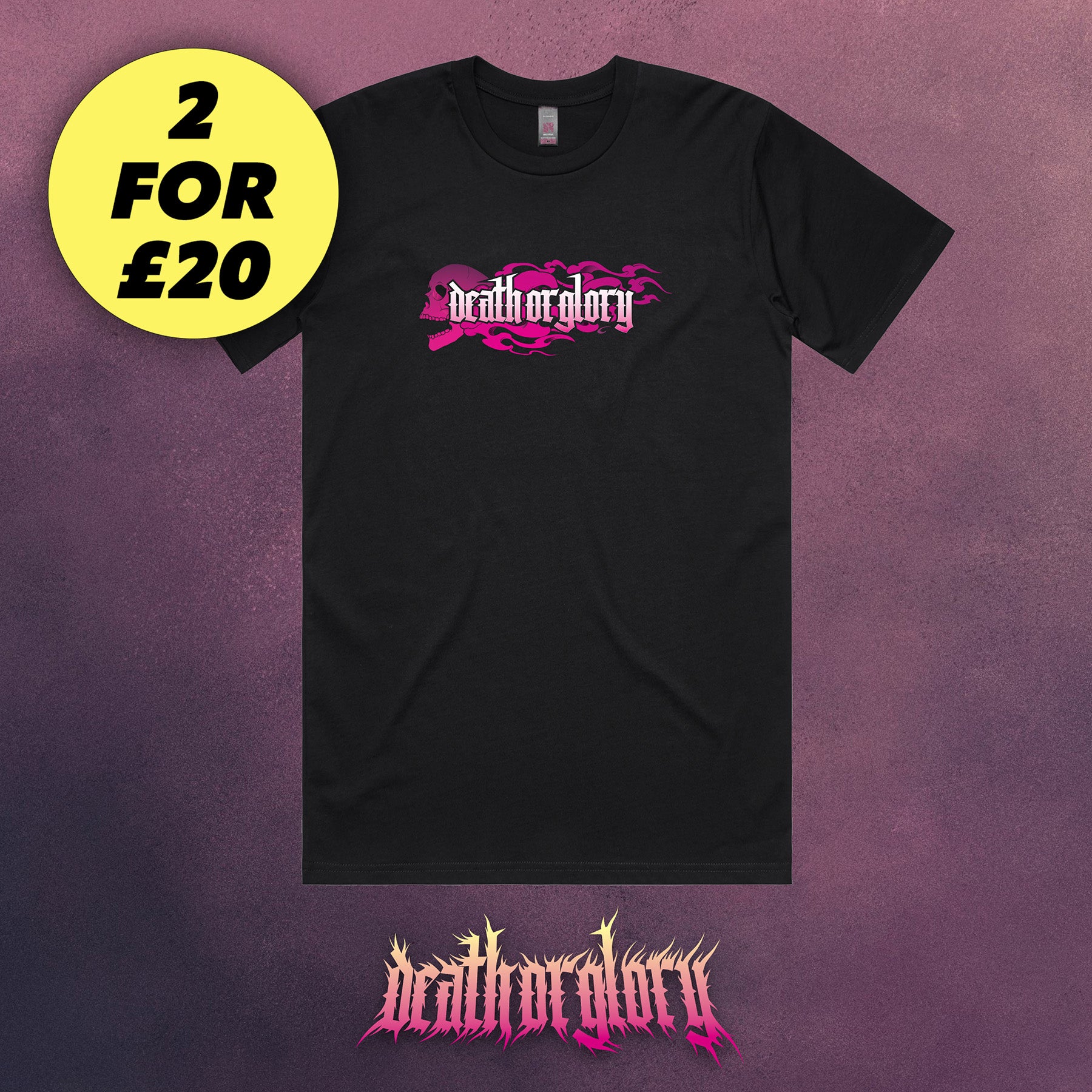 Death or Glory Soulfyre logo t-shirt