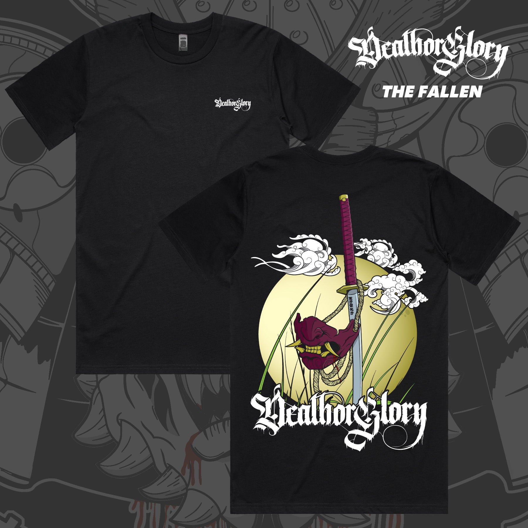 Death or Glory  The Fallen T-shirt